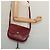 Borsa a spalla in tela a nido d'ape PVC rossa e oro Christian Dior Auth 134766 Rosso D'oro - vista 21