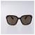 Gafas de sol PRADA de plástico marrón Auth BA4173 Castaño - vista 2