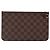 LOUIS VUITTON Bolsa Accesorio Neverfull MM Damier Ebene Auth BA4153 - vista 2