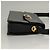 Céline Bolsa de Ombro CELINE em Couro Azul Marinho Dourado Auth 132947 - vista 3
