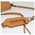 Chloé Chloe Elsie Schultertasche aus Leder Beige Gold Auth BA4046 - Ansicht 7