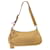 Borsa a Spalla PRADA Nylon Beige Oro Auth 131423 D'oro