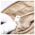 Borsa a Spalla PRADA Nylon Beige Oro Auth 131423 D'oro - vista 12