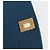 CHANEL Borsa a Spalla Diana Flap in Tela Blu Oro CC Auth 132485SM D'oro - vista 20