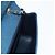 CHANEL Borsa a Spalla Diana Flap in Tela Blu Oro CC Auth 132485SM D'oro - vista 23