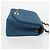 CHANEL Borsa a Spalla Diana Flap in Tela Blu Oro CC Auth 132485SM D'oro - vista 4