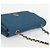 CHANEL Borsa a Spalla Diana Flap in Tela Blu Oro CC Auth 132485SM D'oro - vista 6