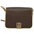 Céline Borsa a Spalla in Tela Macadam CELINE in Pelle PVC Marrone Oro Auth 134526 D'oro - vista 13
