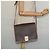 Céline Borsa a Spalla in Tela Macadam CELINE in Pelle PVC Marrone Oro Auth 134526 D'oro - vista 22