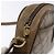 Gucci Borsa Sherry Line GG Supreme Web in PVC beige e oro 116 02 089 Auth BA4187 D'oro - vista 9