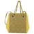 Borsa Vala Chain in pelle 2 in 1 oro giallo Auth 132893V di Salvatore Ferragamo - vista 2
