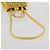 Borsa Vala Chain in pelle 2 in 1 oro giallo Auth 132893V di Salvatore Ferragamo - vista 9
