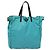 Prada Tote Bag aus Nylon Blau Silber authentisch mr1463