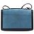 Borsa a Spalla LOEWE Camoscio Blu Argento Auth 132888 - vista 2
