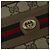 Borsa a Spalla Gucci GG Supreme Web Sherry Line PVC Beige 41 02 090 Auth ki5836 D'oro - vista 17