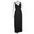 Vera Wang Rauchgraues griechisches Abendkleid