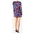 Magda Butrym Vestido mini de seda estampada azul - talla UK 8 - vista 2
