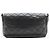 Chanel Borsa a spalla in pelle di agnello matelassé nera 2012 con catena Nero - vista 2