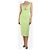 Autre Marque Celery Perception Midi-Kleid - Größe UK 10 Grün