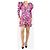 Isabel Marant Abito mini arricciato stampato rosa - taglia UK 10 - vista 2