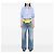 LOEWE Mini Bumbag Puzzle em Couro de Bezerro Amarelo - vista 11