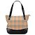 Burberry Beige Haymarket Check Canvas Tote