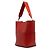 Céline Borsa a secchiello media in pelle rossa Celine con tracolla Rosso - vista 2