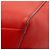 Céline Borsa a secchiello media in pelle rossa Celine con tracolla Rosso - vista 7