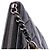 Chanel Nero Grande Clutch Gabrielle O in Pelle Invecchiata - vista 8