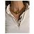 Collana Choker Chanel Modello Torciglione Dorata D'oro - vista 9