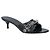 Sandali Balenciaga Cagole 50mm 'Pelle di agnello nera' Nero