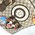 Borsa da viaggio Gucci GG Supreme Angry Cat Snake Patch Multicolore Beige - vista 8