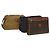 Céline Borsa Clutch in Tela Macadam CELINE PVC 3Set Marrone Beige Blu Marino Auth bs28179 Blu navy