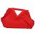 Autre Marque BOTTEGA VENETA Borsa a Mano Point Nylon 2 vie Rossa Oro Auth 132561M Rosso D'oro - vista 2
