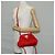 Autre Marque BOTTEGA VENETA Borsa a Mano Point Nylon 2 vie Rossa Oro Auth 132561M Rosso D'oro - vista 20