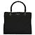 Bolsa de mão em nylon preto e prata Gucci Bamboo 002 1016 Auth ep9594 - vista 13