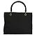 Bolsa de mão em nylon preto e prata Gucci Bamboo 002 1016 Auth ep9594 - vista 2