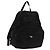 PRADA Backpack Nylon Black Silver Auth bs27459 Silvery