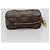 LOUIS VUITTON Pochette Okapi PM Damier Ebene N61738 LV Auth 132788 - vista 4