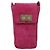 CHANEL Borsa a Spalla Choco Bar con Catena in Camoscio Rosa CC Auth 135452 - vista 13