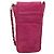 CHANEL Borsa a Spalla Choco Bar con Catena in Camoscio Rosa CC Auth 135452 - vista 2