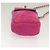 CHANEL Borsa a Spalla Choco Bar con Catena in Camoscio Rosa CC Auth 135452 - vista 5