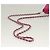 CHANEL Borsa a Spalla Choco Bar con Catena in Camoscio Rosa CC Auth 135452 - vista 7