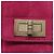 CHANEL Borsa a Spalla Choco Bar con Catena in Camoscio Rosa CC Auth 135452 - vista 9