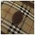 Autre Marque Borsa Boston Burberrys Nova Check in pelle PVC 2 vie beige oro Auth 131032 D'oro - vista 17