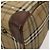 Autre Marque Borsa Boston Burberrys Nova Check in pelle PVC 2 vie beige oro Auth 131032 D'oro - vista 9