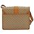 Céline Borsa a Spalla in Tela Macadam CELINE PVC Beige Oro Auth 133028 D'oro - vista 2
