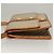 Céline Borsa a Spalla in Tela Macadam CELINE PVC Beige Oro Auth 133028 D'oro - vista 4