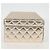 CHANEL Matelassé Schmuckkästchen Schmuckbox Lammleder Gold CC Auth 129974SM Golden - Ansicht 4