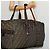 Borsa Boston in tela Zucca FENDI marrone nero Auth BA4042 - vista 21